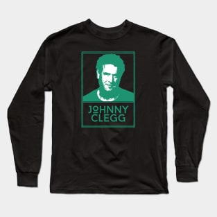 Johnny clegg\\retro fan artwork Long Sleeve T-Shirt